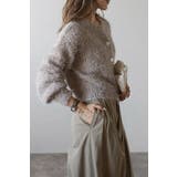 前後2WAYシャギークルーネックカーディガン 88-004275 | BONJOUR SAGAN | 詳細画像12 