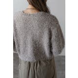 前後2WAYシャギークルーネックカーディガン 88-004275 | BONJOUR SAGAN | 詳細画像19 