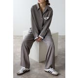 ピンストライプタックワイドパンツ 88-004276 | BONJOUR SAGAN | 詳細画像6 