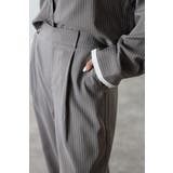 ピンストライプタックワイドパンツ 88-004276 | BONJOUR SAGAN | 詳細画像8 