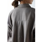 ピンストライプジェットポケットクロップドシャツ 88-004277 | BONJOUR SAGAN | 詳細画像16 