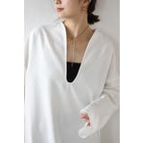 ディープフロントスリットブラウス 88-004283 | BONJOUR SAGAN | 詳細画像8 