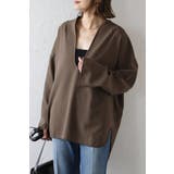 ディープフロントスリットブラウス 88-004283 | BONJOUR SAGAN | 詳細画像14 