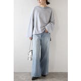 シアーレイヤード風スウェット 88-004284 | BONJOUR SAGAN | 詳細画像1