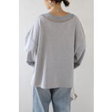 シアーレイヤード風スウェット 88-004284 | BONJOUR SAGAN | 詳細画像4