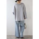 シアーレイヤード風スウェット 88-004284 | BONJOUR SAGAN | 詳細画像5