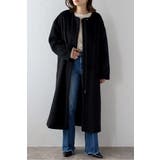 パイピングシャギーロングコート 88-004297 | BONJOUR SAGAN | 詳細画像1 