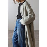 パイピングシャギーロングコート 88-004297 | BONJOUR SAGAN | 詳細画像6 