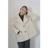 arrange collar coat | BONJOUR SAGAN | 詳細画像6 