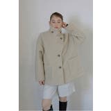 arrange collar coat | BONJOUR SAGAN | 詳細画像18 