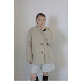 arrange collar coat | BONJOUR SAGAN | 詳細画像20 