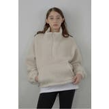 IVORY | glitter boa half | BONJOUR SAGAN