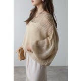 モヘアタッチローゲージシアーニット 88-004311 | BONJOUR SAGAN | 詳細画像1 