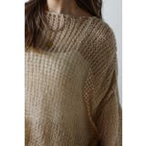 モヘアタッチローゲージシアーニット 88-004311 | BONJOUR SAGAN | 詳細画像8 