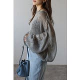 モヘアタッチローゲージシアーニット 88-004311 | BONJOUR SAGAN | 詳細画像23 