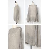 モヘアタッチローゲージシアーニット 88-004311 | BONJOUR SAGAN | 詳細画像29 