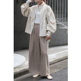 ぺプラムジップナイロンブラウス 88-004315 | BONJOUR SAGAN | 詳細画像1