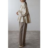 ぺプラムジップナイロンブラウス 88-004315 | BONJOUR SAGAN | 詳細画像8