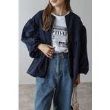 ぺプラムジップナイロンブラウス 88-004315 | BONJOUR SAGAN | 詳細画像22