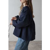 ぺプラムジップナイロンブラウス 88-004315 | BONJOUR SAGAN | 詳細画像24