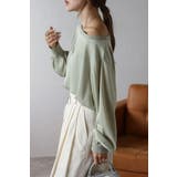 サテンロングスリーブTシャツ 88-004345 | BONJOUR SAGAN | 詳細画像3 