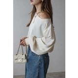 サテンロングスリーブTシャツ 88-004345 | BONJOUR SAGAN | 詳細画像8 