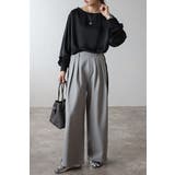 サテンロングスリーブTシャツ 88-004345 | BONJOUR SAGAN | 詳細画像16 