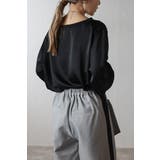 サテンロングスリーブTシャツ 88-004345 | BONJOUR SAGAN | 詳細画像19 