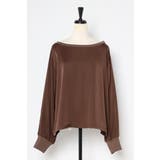 サテンロングスリーブTシャツ 88-004345 | BONJOUR SAGAN | 詳細画像30 