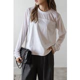 OFF-WHITE | チュール切り替えロングスリーブTシャツ 88-004346 | BONJOUR SAGAN