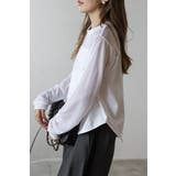 チュール切り替えロングスリーブTシャツ 88-004346 | BONJOUR SAGAN | 詳細画像10 