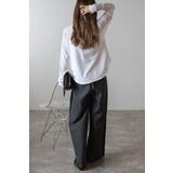 チュール切り替えロングスリーブTシャツ 88-004346 | BONJOUR SAGAN | 詳細画像12 