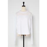 チュール切り替えロングスリーブTシャツ 88-004346 | BONJOUR SAGAN | 詳細画像19 