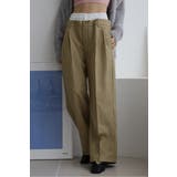 YELLOW-BEIGE | two tuck double | BONJOUR SAGAN