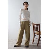 two tuck double | BONJOUR SAGAN | 詳細画像6 