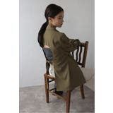 KHAKI-BROWN | back open tailored | BONJOUR SAGAN