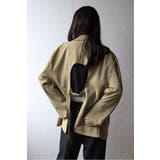 BEIGE | back open tailored | BONJOUR SAGAN