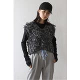 loop knitting vest | BONJOUR SAGAN | 詳細画像13