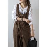 フロントジップコーデュロイオールインワン 88-004353 | BONJOUR SAGAN | 詳細画像44 