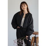 BLACK | cropped MA-1 / クロップド丈MA-1 88-004362 | BONJOUR SAGAN