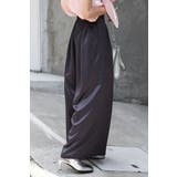 2WAYリボンオーガンジブラウス×サテンタックワイドパンツセットアップ 88 0… | BONJOUR SAGAN | 詳細画像11 