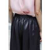 2WAYリボンオーガンジブラウス×サテンタックワイドパンツセットアップ 88 0… | BONJOUR SAGAN | 詳細画像16 