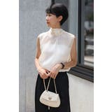 2WAYリボンオーガンジブラウス×サテンタックワイドパンツセットアップ 88 0… | BONJOUR SAGAN | 詳細画像22 