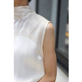 2WAYリボンオーガンジブラウス×サテンタックワイドパンツセットアップ 88 0… | BONJOUR SAGAN | 詳細画像28 