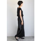 2WAYリボンオーガンジブラウス×サテンタックワイドパンツセットアップ 88 0… | BONJOUR SAGAN | 詳細画像34 