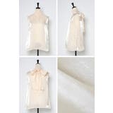 2WAYリボンオーガンジブラウス×サテンタックワイドパンツセットアップ 88 0… | BONJOUR SAGAN | 詳細画像39 