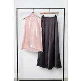 2WAYリボンオーガンジブラウス×サテンタックワイドパンツセットアップ 88 0… | BONJOUR SAGAN | 詳細画像42 