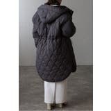 袖切り替えドロストキルティングコート 88-004370 | BONJOUR SAGAN | 詳細画像12 