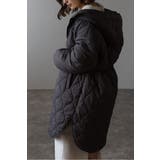 袖切り替えドロストキルティングコート 88-004370 | BONJOUR SAGAN | 詳細画像14 