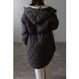 袖切り替えドロストキルティングコート 88-004370 | BONJOUR SAGAN | 詳細画像15 